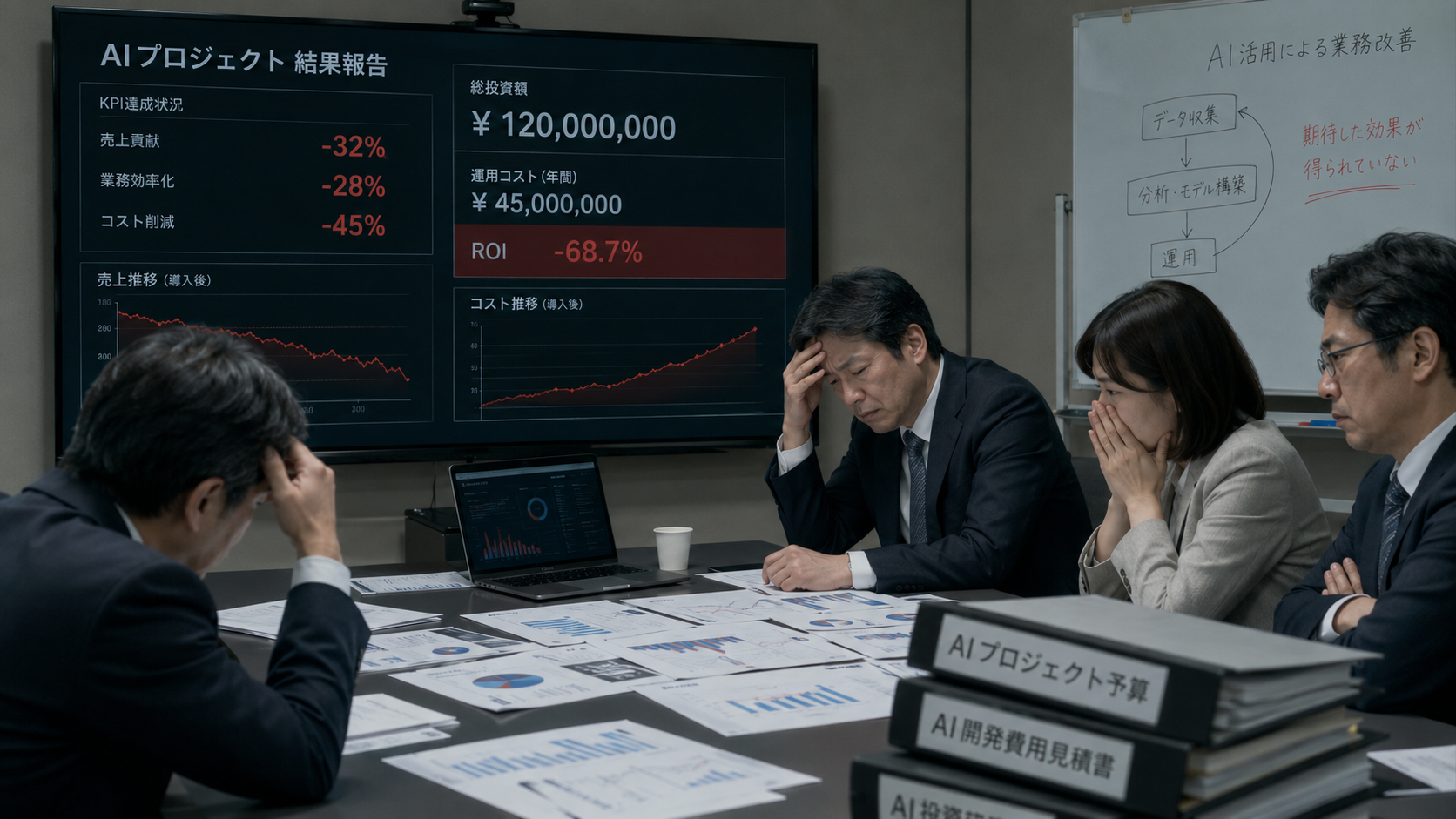 期待した効果が出ないAI投資。「まず全員に」だけでは成果につながりにくい
